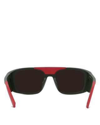 Outdoor Altitude Rectangular Sunglasses, 55mm