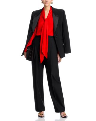 Nicoletta Silk Blend Top