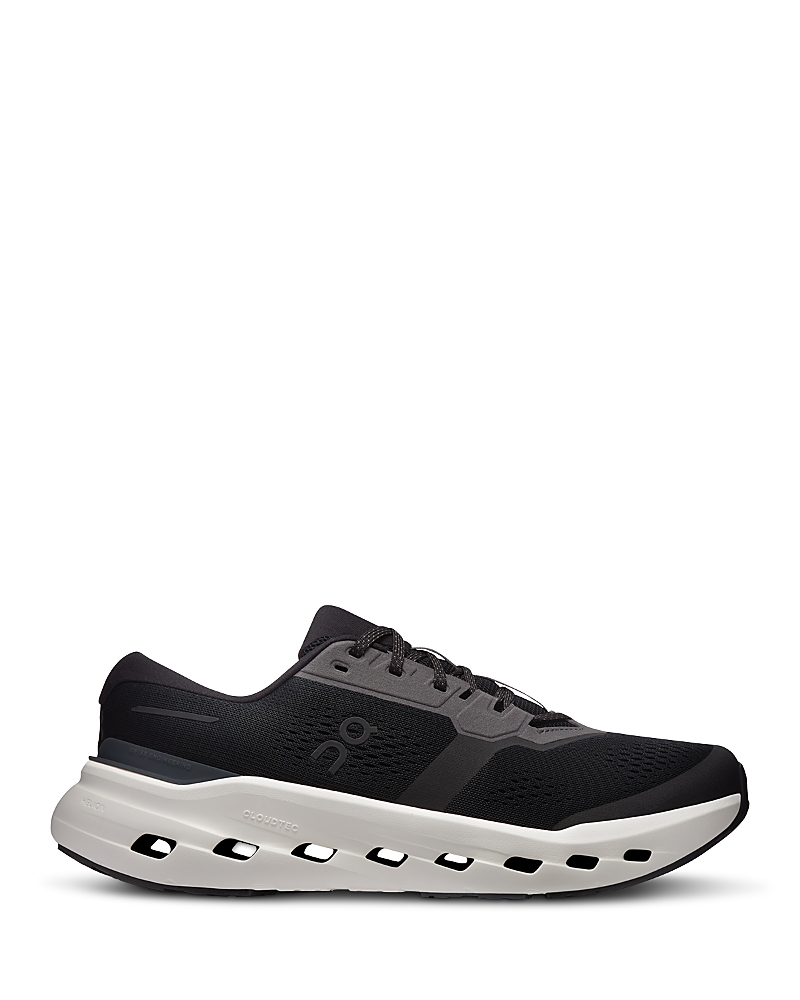 On Men's Cloudrunner 3 Running Sneakers in White Glacier