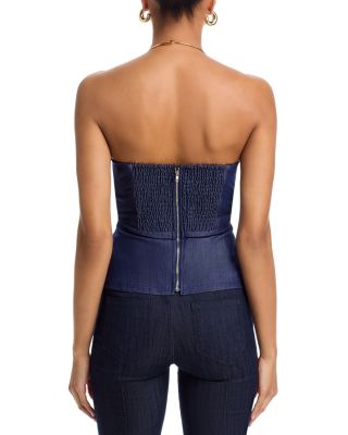 Denim Bustier Top - Exclusive
