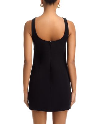 Applique Floral Mini Dress - Exclusive