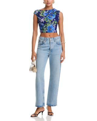 Floral Mesh Top - Exclusive