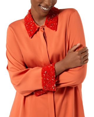 Mrezagara Mrezagara Embellished Blouse