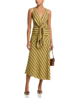 Kara Bias Midi Skirt