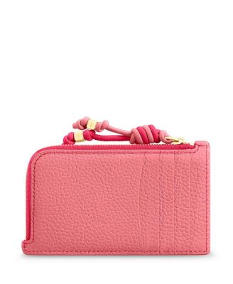 Leather Zip Card Holder