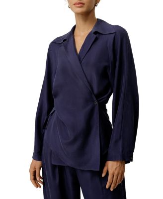  Multipositional Silk Habotai Shirt