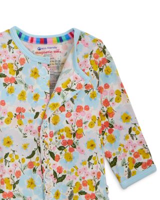 Girls' Seraphina Ruffled Magnetic Footie - Baby 