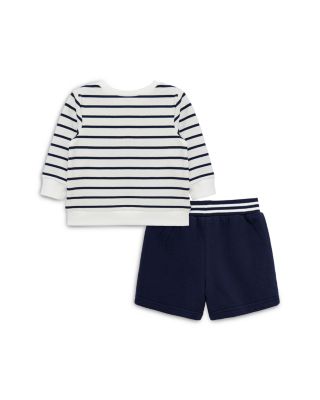 Unisex Nautical Active Top & Shorts Set - Baby