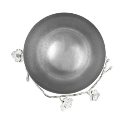Silver Orchid Medium Bowl