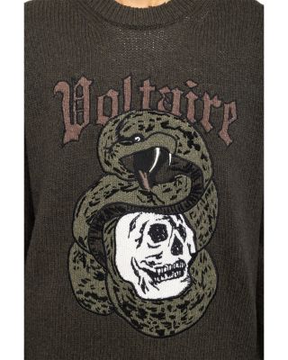 Snake Graphic Logo Sweater
