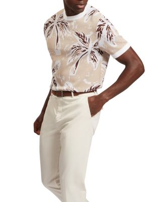 Ezrra Knit Leaf T-Shirt