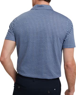 Zumurud Short Sleeve Painted Geo Polo