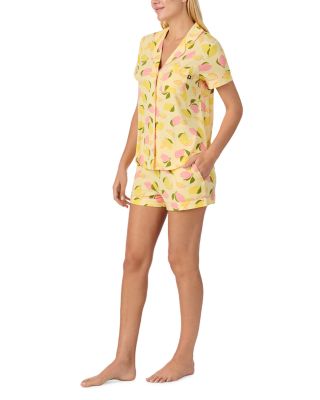 Jersey Short Sleeve Boxer Pajama Set