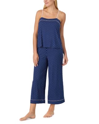 Jersey Cami Cropped Pajama Set