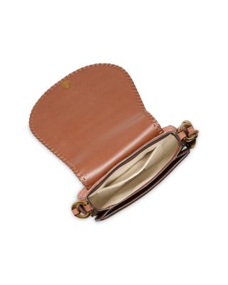 Josie Medium Suede Saddle Bag 