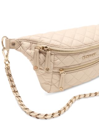 Small Quilted Nylon Crosby Sling Bag