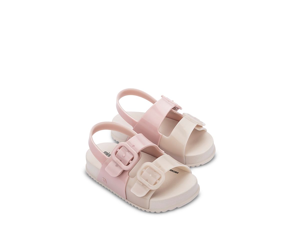 Mini Melissa Girls' Cozy Sandals - Toddler