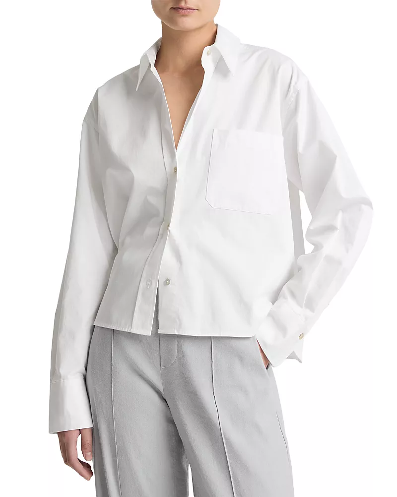 Vince Cropped Shirt