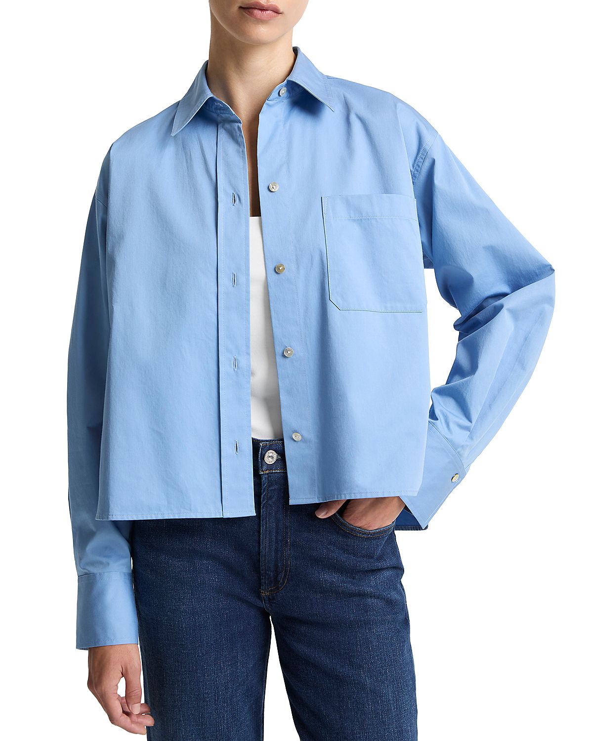 Vince Cropped Shirt