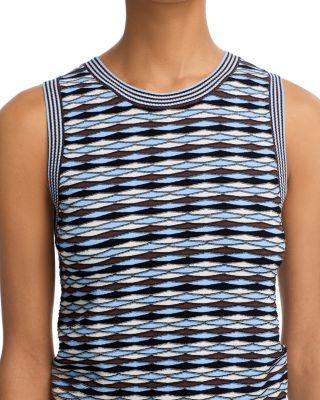 Jerrel Cropped Knit Tank Top