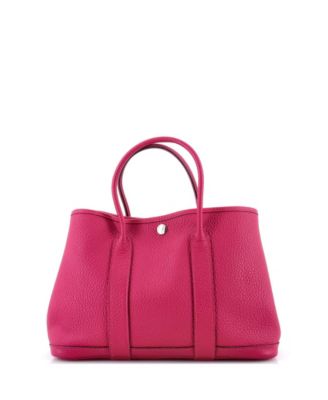 30 Garden Party Tote Leather