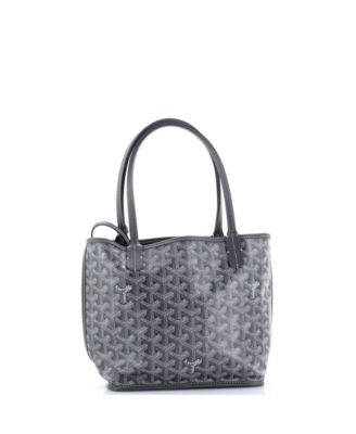  Mini Anjou Reversible Tote Coated Canvas