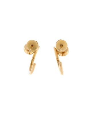  Small Juste un Clou Hoop Earrings 18K Gold