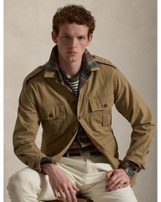 Classic Fit Textured Overshirt