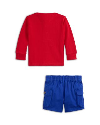Boys' Triple Pony Rugby Shirt & Shorts Set - Baby