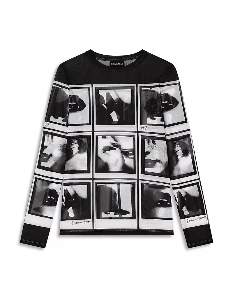 Emporio Armani Mesh Top