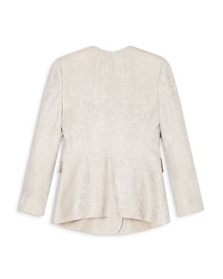 Textured Jacquard Blazer