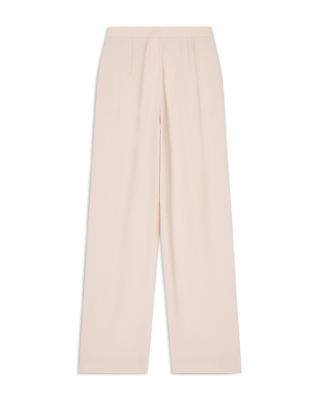 Gabardine Pleated Pants