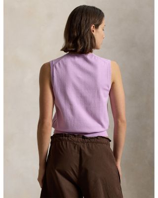 Sleeveless Crewneck Sweater