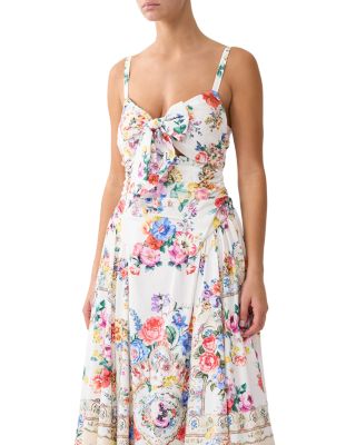 I Left My Heart In Granada Ballerina Midi Dress