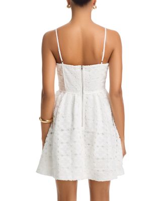 Clover Lace Shaped Mini Dress - Exclusive