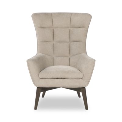 Florence Leather and Fabric Chair