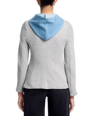 Torino Mixed Media Sweater Blazer