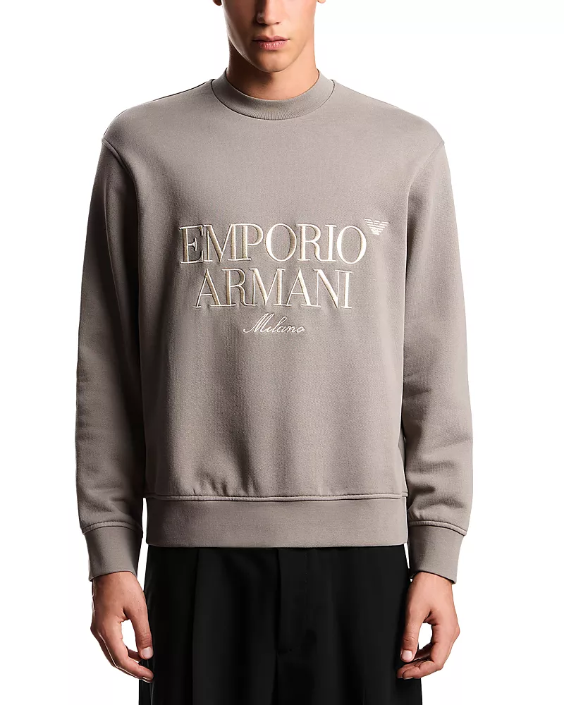 Emporio Armani Logo Crewneck Sweatshirt