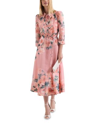 Anabella Floral Shirt Dress