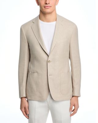 Ermenegildo Zegna Cloth Wool, Silk & Linen Unstructured Slim Fit Sport Coat