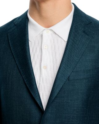 Wool, Silk & Linen M&eacute;lange Suit Jacket