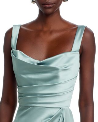 Off-the-Shoulder Draped Gown