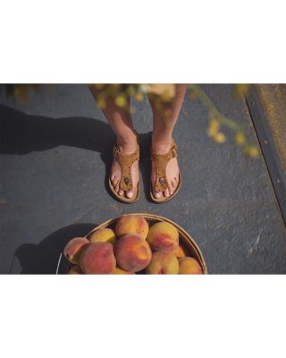 Women's Gizeh Rivets Thong Sandals