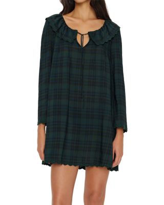 Madeline Sleep Dress in First Plaid