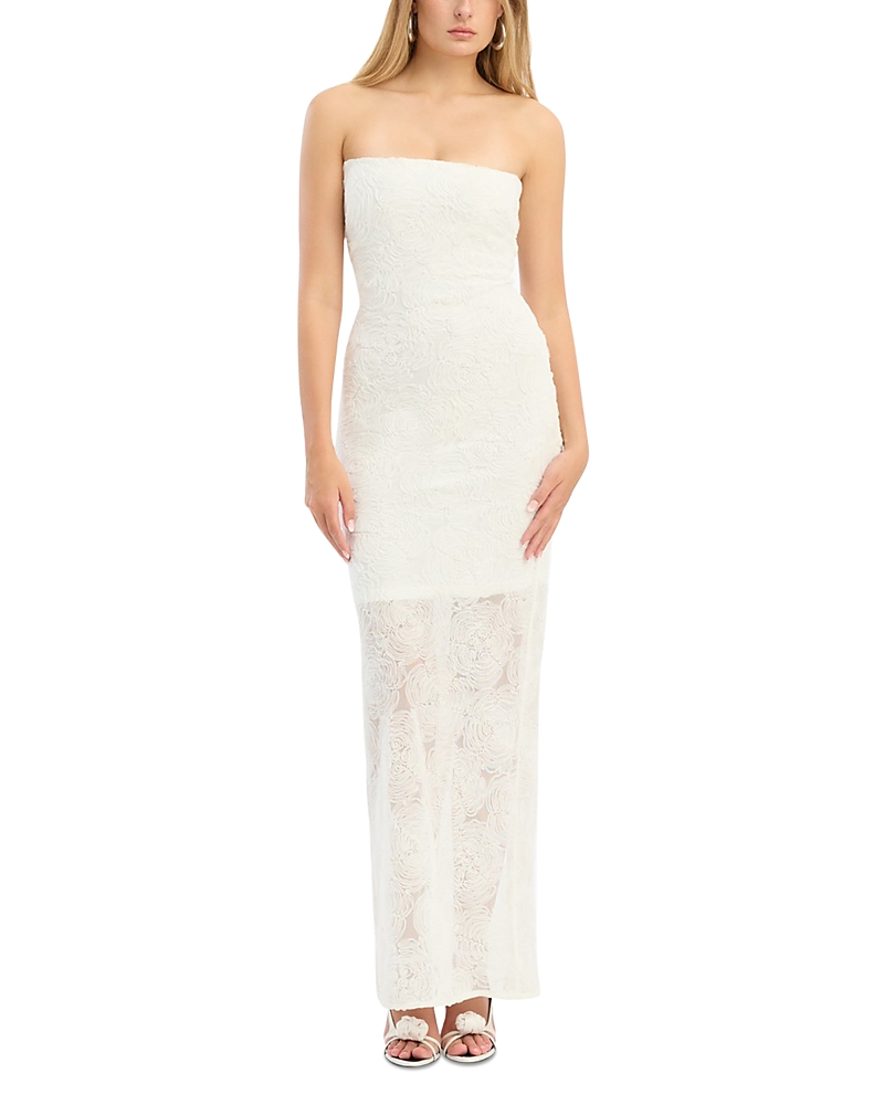 Rotate Mesh Tube Dress