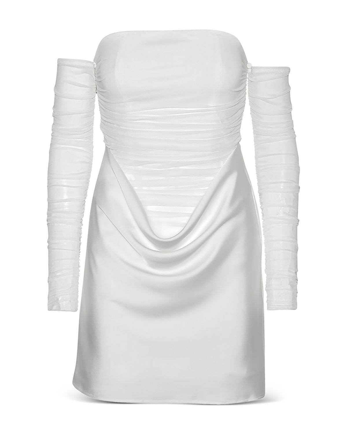 Rotate Ruched Mini Dress