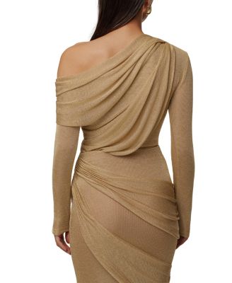  Opulent Metallic Bodysuit