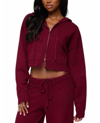 Russell Knit Hooded Cardigan