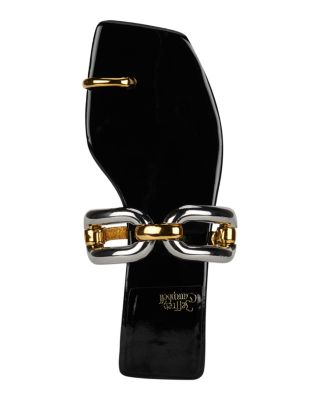 Women's Big Link Flat Sandals