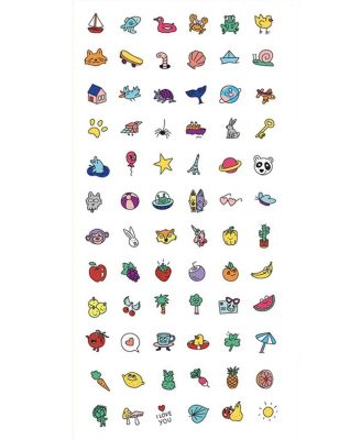 Happy Kids Nail Stickers - 5-7 Years